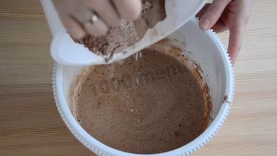 шифоновый бисквит шоколадный