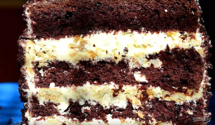 Рецепт шоколадного бисквита на раз, два, три