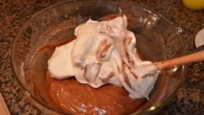 шоколадный воздушный торт