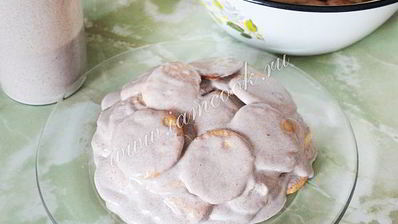 торт черепаха со сметаной