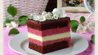 торт дивный сад