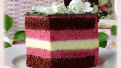 торт дивный сад