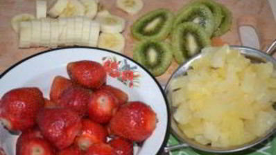 торт из пряников и бананов