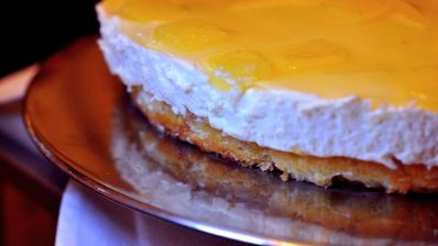 торт кокос-ананас