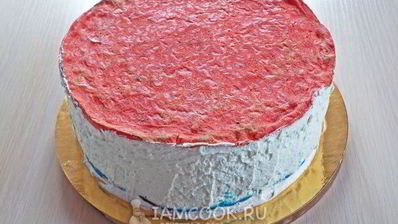 торт радуга