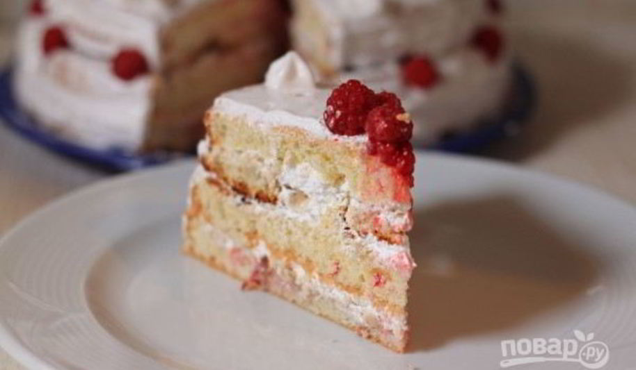 Рецепт торта с белковым кремом