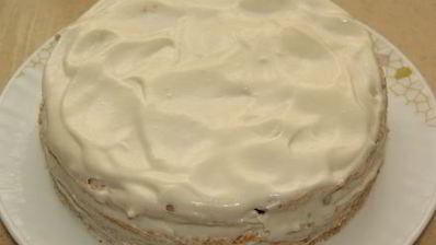 торт с карамельными апельсинами