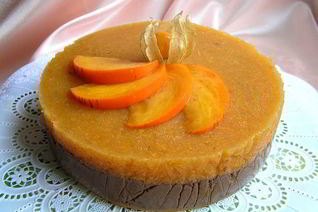 Торт Шоколад и хурма