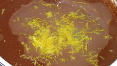 торт шоколад и хурма