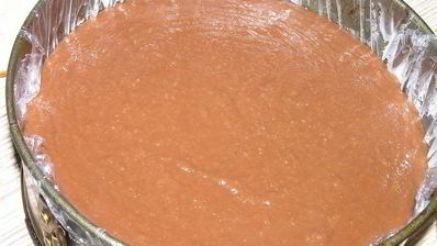 торт шоколад и хурма