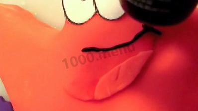 торт звезда патрик