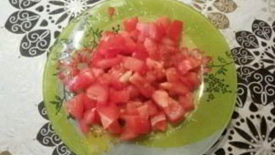 яично-мясной тортик со вкусом шавермы