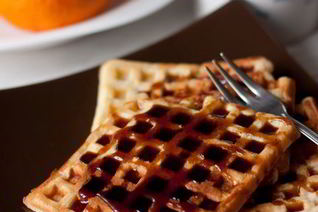 Быстрые дрожжевые вафли