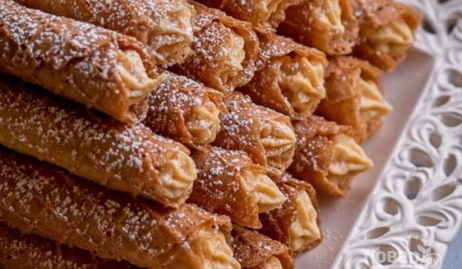 Рецепт вафель с вареной сгущенкой