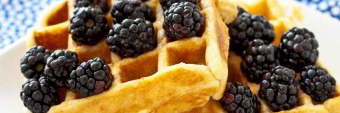 Вафли в вафельнице