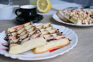 Венские вафли без вафельницы