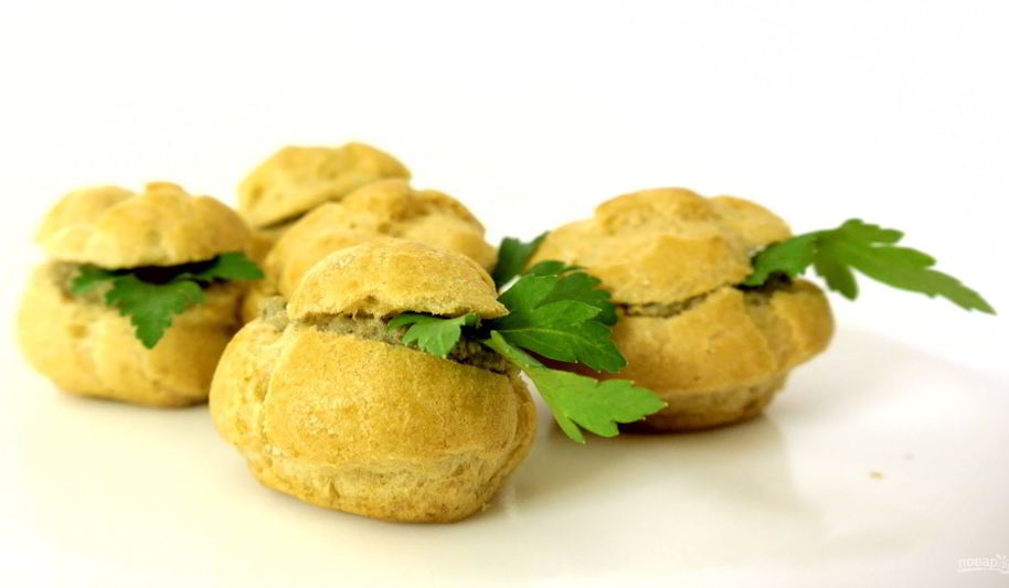 Рецепт профитролей закусочных