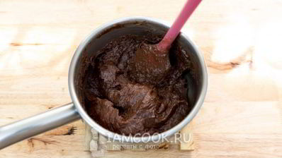 шоколадные профитроли с кремом