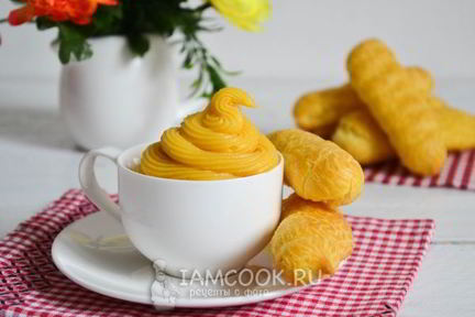 Заварное тесто для эклеров