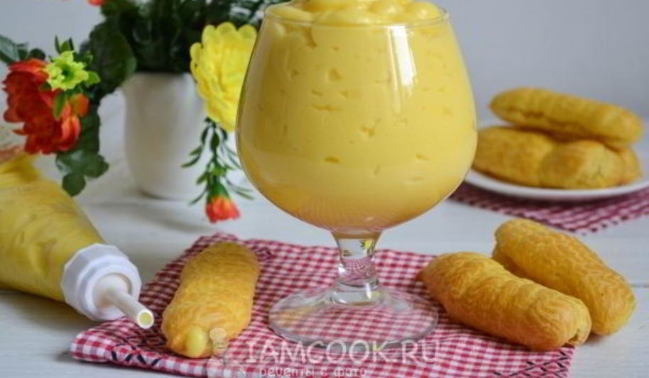 Рецепт заварного крема для эклеров