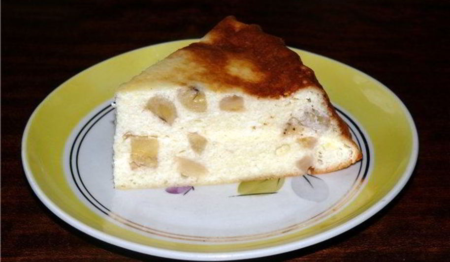 Рецепт бананова-творожной запеканка