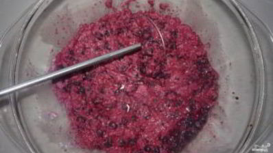 черничная запеканка