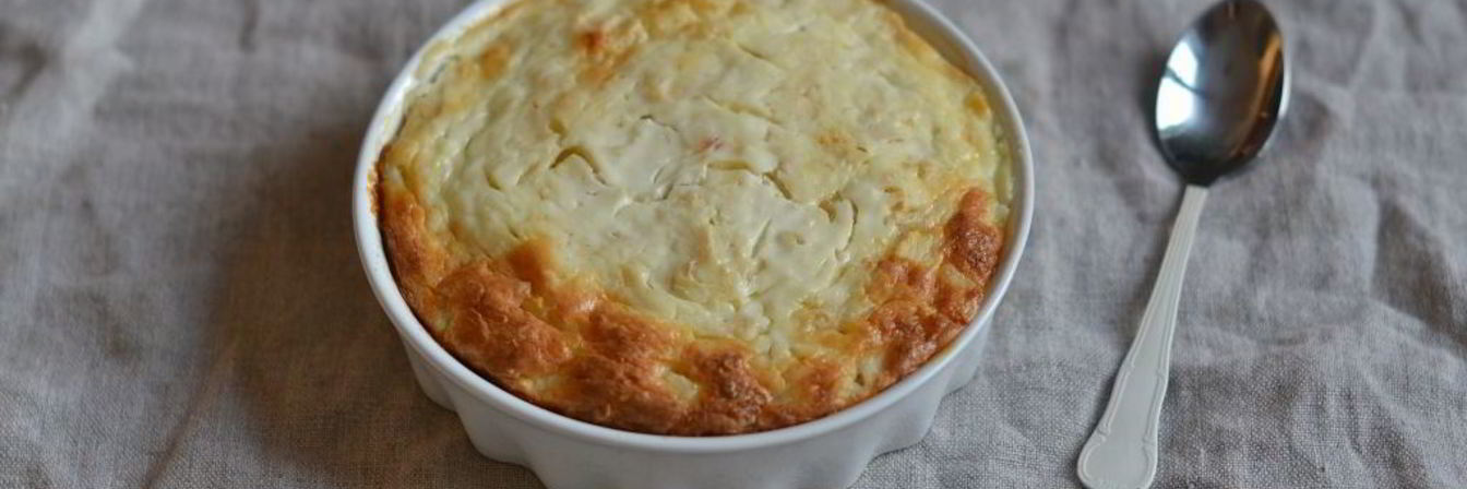 Диетическая творожная запеканка