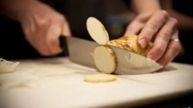 картофельная запеканка с беконом