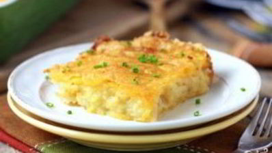 картофельная запеканка с сыром в духовке