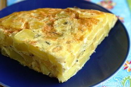 Картофельная запеканка с сыром в мультиварке