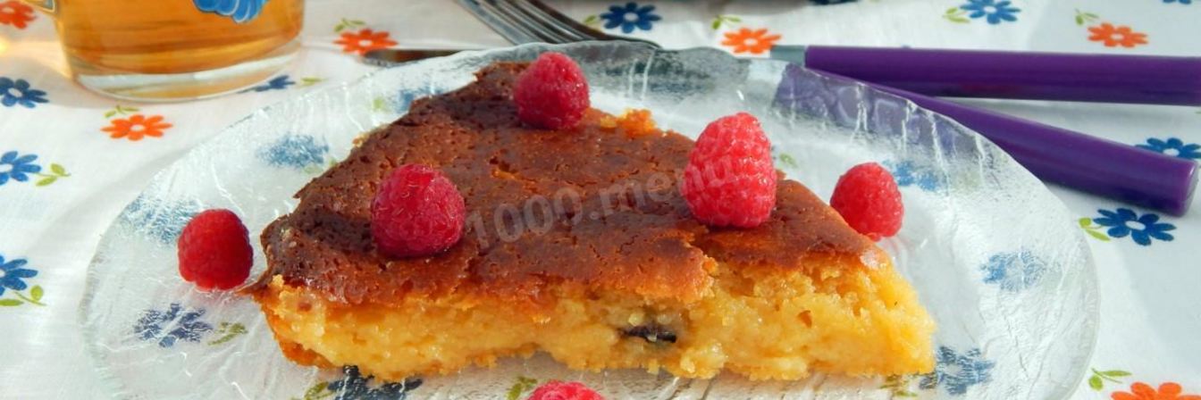 Классическая запеканка с манкой