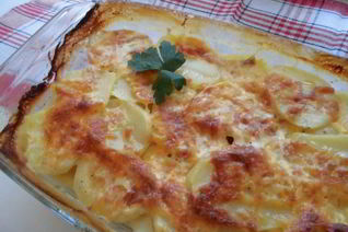Нежная картофельная запеканка