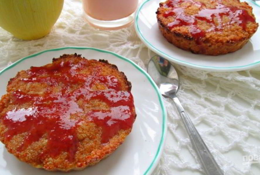 Очень быстрая творожная запеканка