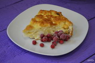 Запеканка с яблоками