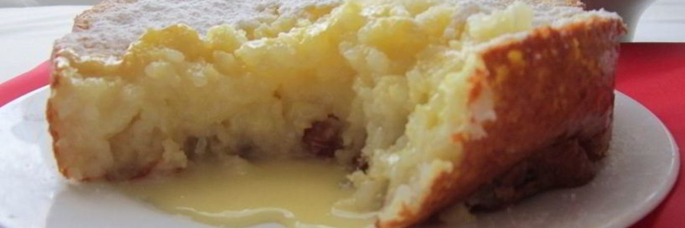 Рисовая запеканка сладкая