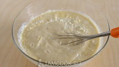 творожная запеканка с бананом