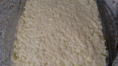 ванильно-рисовая запеканка с яблоками