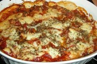 Запеканка из баклажанов