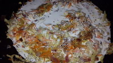 запеканка из чечевицы с кабачком и сыром