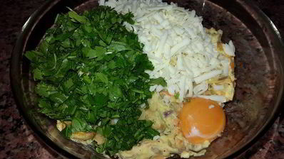 запеканка из чечевицы с кабачком и сыром