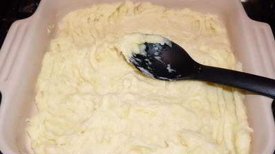 запеканка из картофельного пюре и фарша