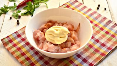 запеканка из куриной грудки с картофелем