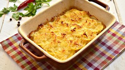 запеканка из куриной грудки с картофелем