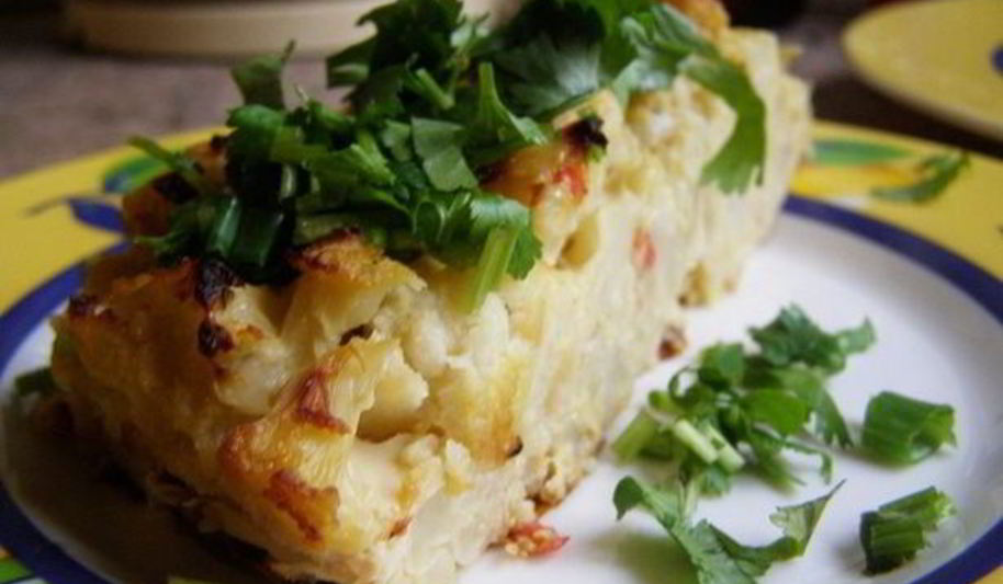 Рецепт запеканки из цветной капусты