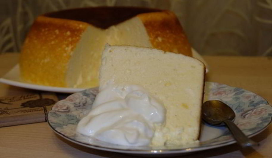 Рецепт запеканки из творога без муки в мультиварке