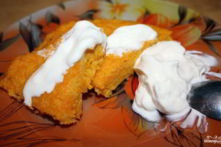 Запеканка морковная с манкой