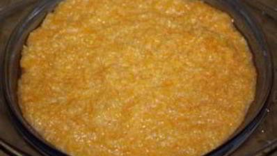 запеканка морковная с манкой