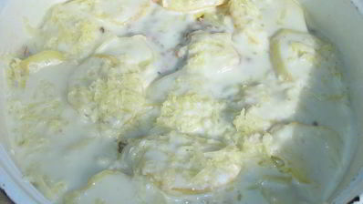 запеканка мясная с баклажанами