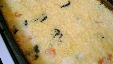 запеканка с черносливом и курагой