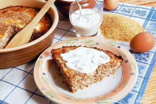 Запеканка с крупой